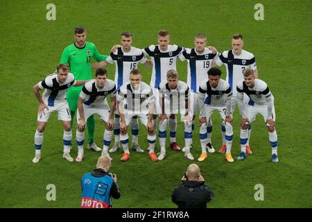 Finnland Team-Foto-Präsentation während des Internationalen Freundschaftsspiels zwischen Frankreich und Finnland am 11. November 2020 im Stade de France in Saint-Denis, Frankreich - Foto Stephane Allaman / DPPI Stockfoto