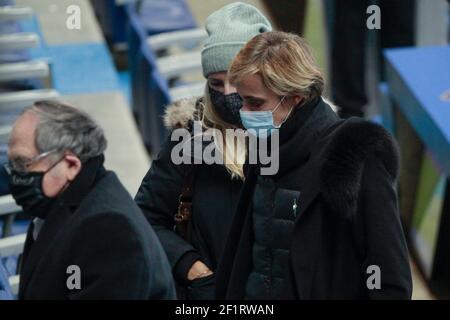 Florence Hardouin, Noel Le Graet während des Internationalen Freundschaftsspiels zwischen Frankreich und Finnland am 11. November 2020 im Stade de France in Saint-Denis, Frankreich - Foto Stephane Allaman / DPPI Stockfoto