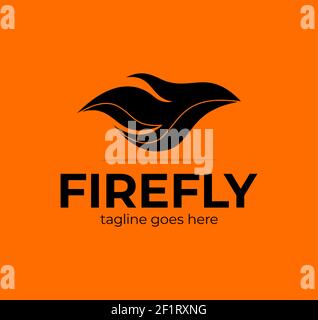 Abstrakt bunt verzierten Fliege Flamme Welle Vektor Logo Vorlage. condor Feuer Logo, Vogel Feuer Logo Design Stock Vektor