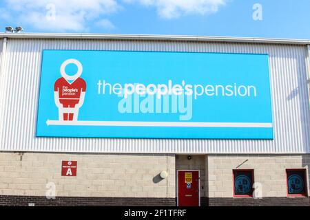 Crawley, Großbritannien. 01st Dez, 2019. Während des Barclays FA Womens Super League Spiels zwischen Brighton & Hove Albion und Tottenham Hotspur im People's Pension Stadium in Crawley, England Credit: SPP Sport Press Photo. /Alamy Live Nachrichten Stockfoto