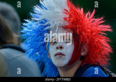 CANOE-KAYAK - ICF-DOWNHILL-WELTMEISTERSCHAFT 2012 - LA PLAGNE (FRA) - TAG 4 - 30/06/2012 - FOTO JULIEN CROSNIER / KMSP / DPPI - SPRINT - ILLUSTRATION Stockfoto