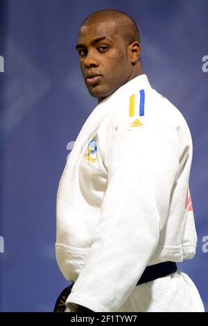 JUDO - TEDDY RINER PRAXIS - INSEP - 19/04/2012 - FOTO : PHILIPPE MILLEREAU / KMSP / DPPI Stockfoto