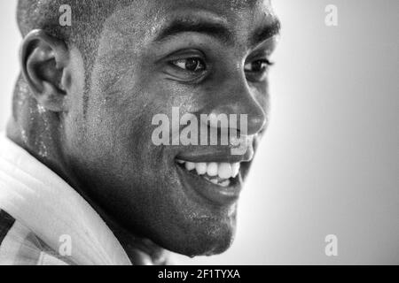 JUDO - TEDDY RINER PRAXIS - INSEP - 19/04/2012 - FOTO : PHILIPPE MILLEREAU / KMSP / DPPI Stockfoto