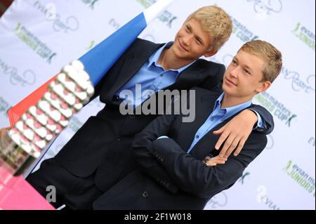 GOLF - EVIAN MASTERS JUNIORS CUP 2012 - EVIAN MASTERS GOLF CLUB (FRA) - 20/07/2012 - FOTO OLIVIER GAUTHIER / KMSP / DPPI - RUSSISCHES TEAM Stockfoto