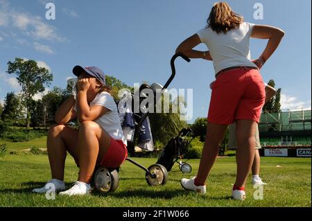 GOLF - EVIAN MASTERS JUNIORS CUP 2012 - EVIAN MASTERS GOLF CLUB (FRA) - 21-22/07/2012 - FOTO OLIVIER GAUTHIER / KMSP / DPPI - SPANIEN Stockfoto