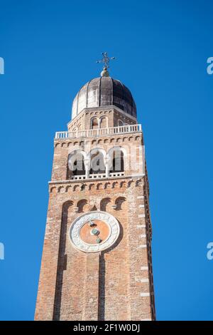 Chioggia, venedig Gegend, Venetien: Details einer wunderschönen kleinen Stadt in der venezianischen lagune Stockfoto