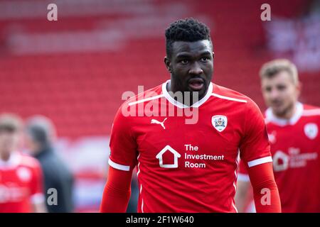 BARNSLEY, ENGLAND. MÄRZ 6th Daryl Dyke von Barnsley während der Sky Bet Championship Spiel zwischen Barnsley und Birmingham City in Oakwell, Barnsley am Samstag, 6th. März 2021. (Kredit: Pat Scaasi - MI Nachrichten) Kredit: MI Nachrichten & Sport /Alamy Live Nachrichten Stockfoto