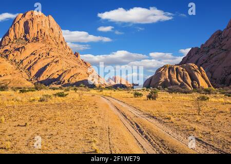 Die Wüste Spitskoppe Stockfoto
