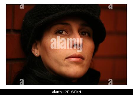 Souad Massi Algerischer/französischer Sänger pic David Sandison 27/11/2007 Stockfoto