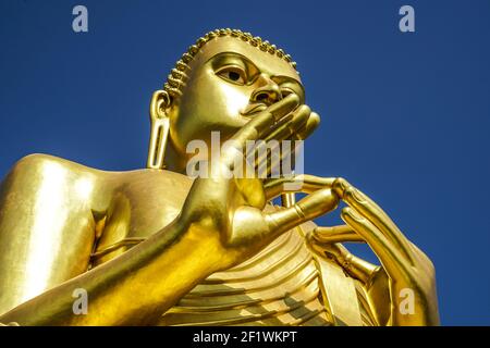 Goldener Tempel von Sri Lanka, Dambulla (Weltkulturerbe) Stockfoto