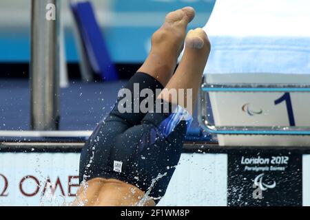 LONDON 2012 - PARALYMPICS - TAG 2 - 31/08/2012 - FOTO EDDY LEMAISTRE / KMSP / DPPI - SCHWIMMEN - AQUATIC CENTER - ILLUSTRATION Stockfoto