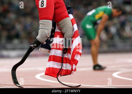 LONDON 2012 - PARALYMPICS - TAG 7 - 05/09/2012 - FOTO EDDY LEMAISTRE / KMSP / DPPI - OLYMPIASTADION - LEICHTATHLETIK - ILLUSTRATION Stockfoto