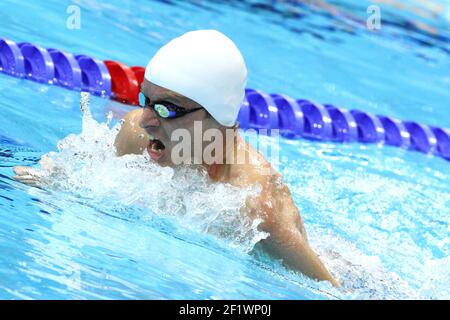 LONDON 2012 - PARALYMPICS - TAG 7 - 05/09/2012 - FOTO EDDY LEMAISTRE / KMSP / DPPI - WASSERZENTRUM - SCHWIMMEN - MEN'S S 200 M MEDLEY - CHARLES ROZOY (FRA) Stockfoto