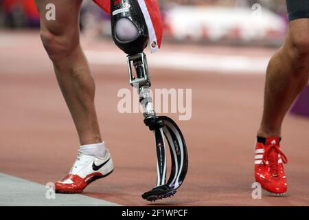 LONDON 2012 - PARALYMPICS - TAG 9 - 07/09/2012 - FOTO EDDY LEMAISTRE / KMSP / DPPI - OLYMPIASTADION - LEICHTATHLETIK -ILLUSTRATION Stockfoto