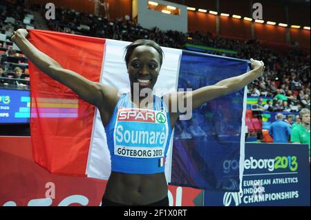 LEICHTATHLETIK - EUROPAMEISTERSCHAFTEN GÖTEBORG 2013 (SWE) - 03/03/2013 - FOTO STEPHANE KEMPINAIRE / KMSP / DPPI - Stockfoto