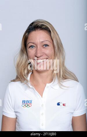 Olympische Spiele - Sotchi 2014 - Portraits French Team - Paris - Frankreich - 14. Oktober 2013 - Snowboarden - Deborah Anthonioz - Foto Philippe Millereau / KMSP / DPPI - Stockfoto