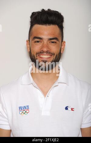 Olympische Spiele - Sotchi 2014 - Portraits French Team - Paris - Frankreich - 28. Mai 2013 - Biathlon - Simon Fourcade - Foto Stephane Kempinaire / KMSP / DPPI - Stockfoto