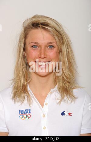 Olympische Spiele - Sotchi 2014 - Portraits French Team - Paris - Frankreich - 28. Mai 2013 - Biathlon - Marine Bolliet - Foto Stephane Kempinaire / KMSP / DPPI - Stockfoto