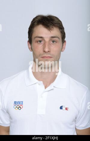 Olympische Spiele - Sotchi 2014 - Portraits French Team - Paris - Frankreich - 14. Oktober 2013 - Eiskunstlauf - Brian Joubert - Foto Stephane Kempinaire / KMSP / DPPI - Stockfoto