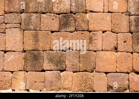 Phanom rung ist der Name einer alten Sandsteinburg in der Provinz Buriram in Thailand. Stockfoto
