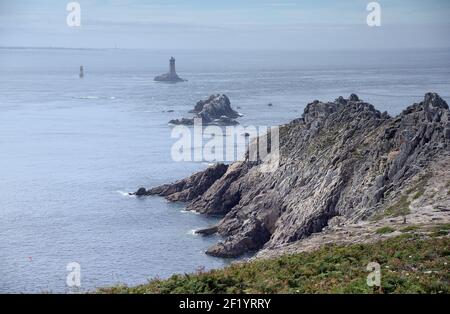 Pointe du Raz, Bretagne Stockfoto