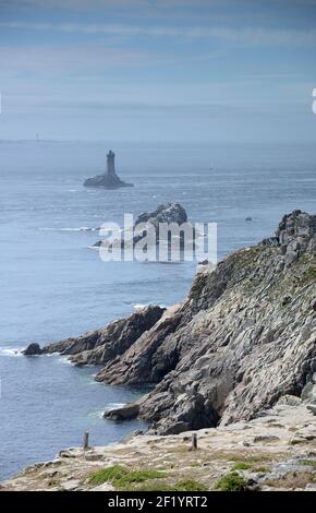 Pointe du Raz, Bretagne Stockfoto