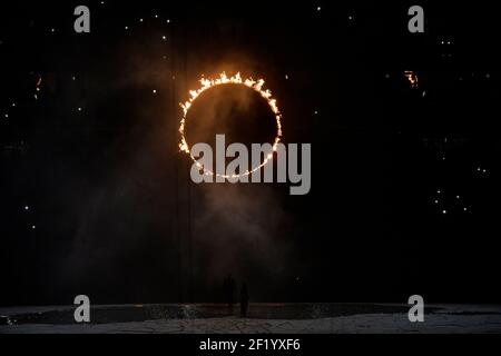 Eröffnungsfeier der Olympischen Spiele 1st 2015 in Baku, Aserbaidschan, am 12. Juni 2015 - Foto Julien Crosnier / KMSP / DPPI Stockfoto