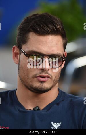 Florent Manaudou (FRA) während der Open de France 2015 9th Vichy Val d'Allier, im Stade Aquatique, in Bellerive-sur-Allier, Frankreich, am 4.-5. Juli, 2015 - Foto Stephane Kempinaire / KMSP / DPPI - Stockfoto