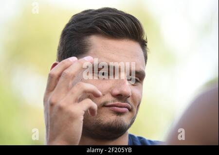 Florent Manaudou (FRA) während der Open de France 2015 9th Vichy Val d'Allier, im Stade Aquatique, in Bellerive-sur-Allier, Frankreich, am 4.-5. Juli, 2015 - Foto Stephane Kempinaire / KMSP / DPPI - Stockfoto