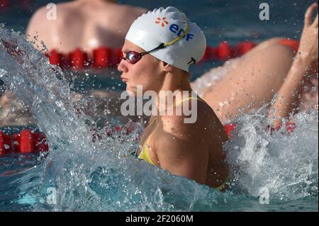 Marie Wattel (FRA) während der Open de France 2015 9th Vichy Val d'Allier, im Stade Aquatique, in Bellerive-sur-Allier, Frankreich, am 4.-5. Juli, 2015 - Foto Stephane Kempinaire / KMSP / DPPI - Stockfoto