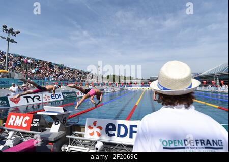 Allgemeine Ansicht während der Open de France 9th 2015 Vichy Val d'Allier, im Stade Aquatique, in Bellerive-sur-Allier, Frankreich, am 4.-5. Juli, 2015 - Foto Stephane Kempinaire / KMSP / DPPI - Stockfoto