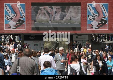 Während der Roland Garros French Tennis Open 2016, Kindertag, am 21. Mai 2016 im Roland Garros Stadion in Paris, Frankreich - Foto Philippe Millereau / KMSP / DPPI Stockfoto