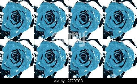 Strukturierte Hintergründe für Banner und Webseiten, Spiele usw... Bunte Hintergründe, mit sich wiederholenden floralen Themen. Stockfoto