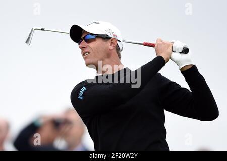 Belgiens Nicolas Colsaerts während der Finalrunde der Open de France 100th, am 3. Juli 2016 auf dem Golf National, Albatros Golfplatz in Saint-Quentin-en-Yvelines, Frankreich - Foto Philippe Millereau / KMSP / DPPI Stockfoto