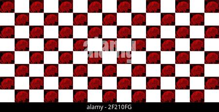 Strukturierte Hintergründe für Banner und Webseiten, Spiele usw... Bunte Hintergründe, mit sich wiederholenden floralen Themen. Stockfoto