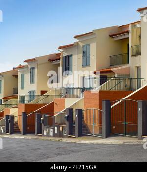 Moderne Apartment Wohngebäude Madeira Stockfoto