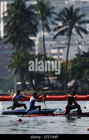 Ambiance Lagoa Stadium während der Olympischen Spiele RIO 2016, Boxen, am 17. August 2016, in Rio, Brasilien - Foto Jean Marie Hervio / KMSP / DPPI Stockfoto