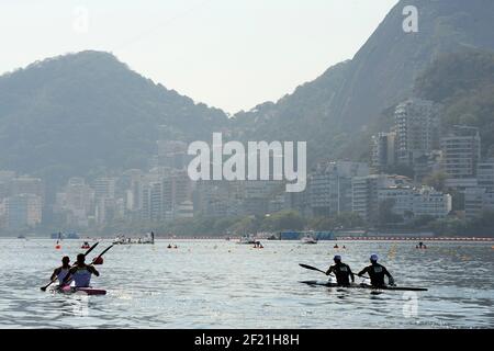 Ambiance Lagoa Stadium während der Olympischen Spiele RIO 2016, Boxen, am 17. August 2016, in Rio, Brasilien - Foto Jean Marie Hervio / KMSP / DPPI Stockfoto