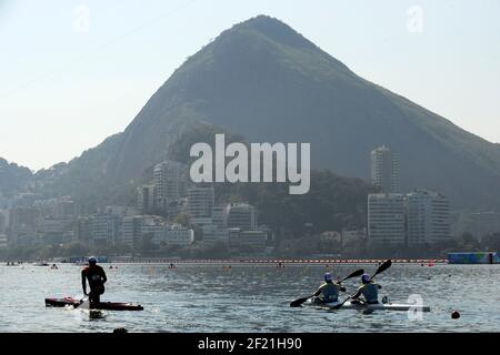 Ambiance Lagoa Stadium während der Olympischen Spiele RIO 2016, Boxen, am 17. August 2016, in Rio, Brasilien - Foto Jean Marie Hervio / KMSP / DPPI Stockfoto