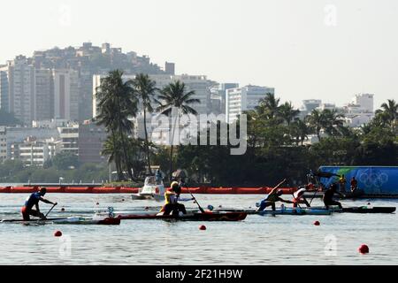 Ambiance Lagoa Stadium während der Olympischen Spiele RIO 2016, Boxen, am 17. August 2016, in Rio, Brasilien - Foto Jean Marie Hervio / KMSP / DPPI Stockfoto