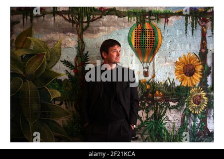 Autor Ian Rankin in Londons West End. Bild David Sandison 4/9/2007 Stockfoto