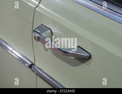 1972 W108 Mercedes 280SE Klassische deutsche Limousine, unrestauriert aus Südafrika Stockfoto