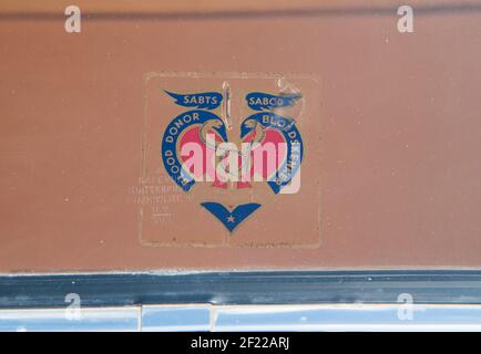 1972 W108 Mercedes 280SE Klassische deutsche Limousine, unrestauriert aus Südafrika Stockfoto