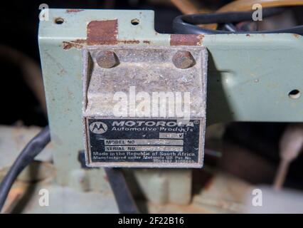 1972 W108 Mercedes 280SE Klassische deutsche Limousine, unrestauriert aus Südafrika Stockfoto