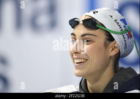 Anna Santamans (FRA) zum Training während der FINA-Weltmeisterschaft 17th, in der Duna Arena, in Budapest, Ungarn, Tag 12, Am 25th. Juli 2017, Photo Stephane Kempinaire / KMSP / DPPI Stockfoto