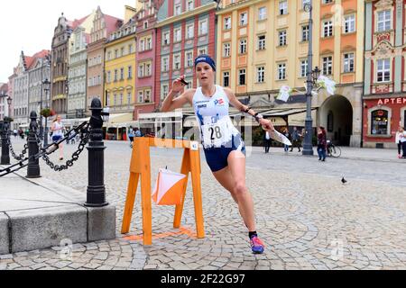 ISIA Basset (FRA) tritt im Orientierungslauf während der World Games 2017 in Breslau, Polen, Tag 6, am 25th. Juli 2017 an - Foto Julien Crosnier / KMSP / DPPI Stockfoto