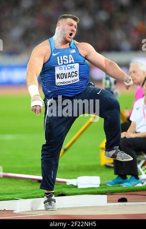 Joe KOVACS (USA) tritt am 30. August 2024 im Olympiastadion in Rom an