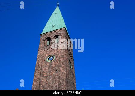 St. Andrew's Church (Skt. Andreas Kirke / Sankt Andreas Kirke) ist eine lutherische Kirche an der Gothersgade in Kopenhagen, Dänemark, die von der A entworfen wurde Stockfoto