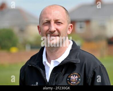 BLACKPOOL MANAGER IAN HOLLOWAY 28/4/2010. BILD DAVID ASHDOWN Stockfoto