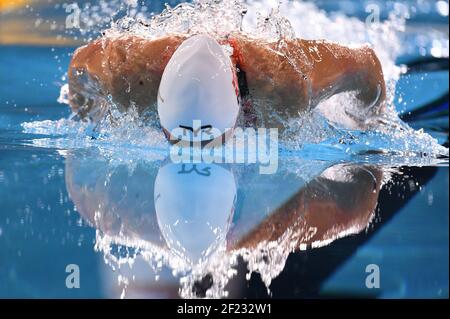 Emilie Beckmann (DEN)tritt im Frauen-Halbfinale 50 m Schmetterling während des Schwimm-Europameisterschaftskurses 2017 in der Royal Arena in Kopenhagen, Dänemark, Tag 2, am 14th. Dezember 2017 an - Foto Stéphane Kempinaire / KMSP / DPPI Stockfoto